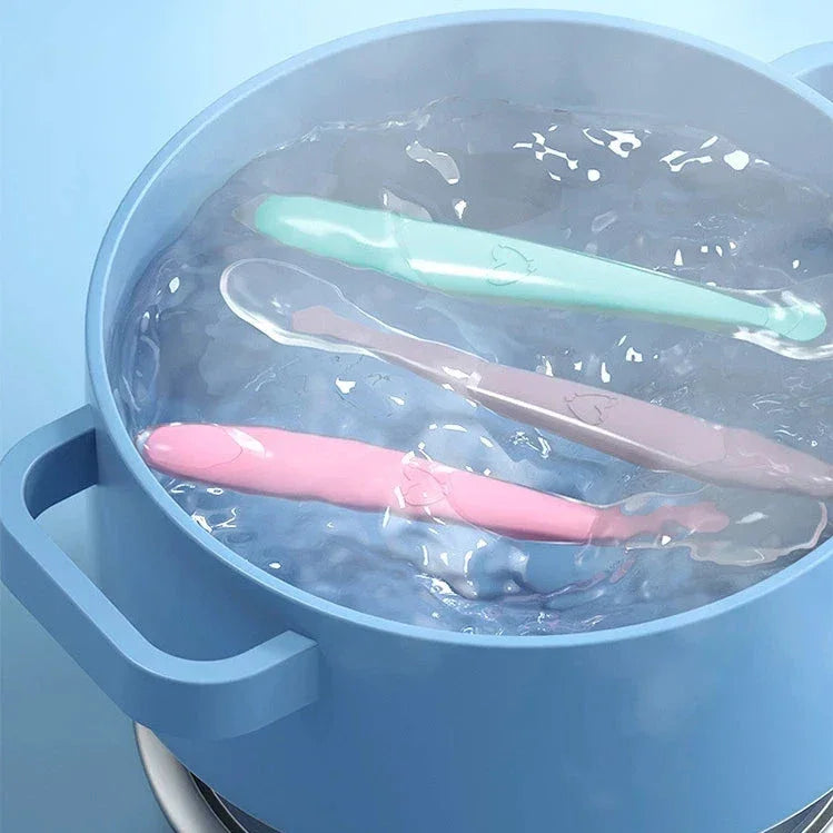 Silicone Baby Feeding Spoons
